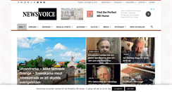 Desktop Screenshot of newsvoice.se