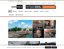 Tablet Screenshot of newsvoice.se